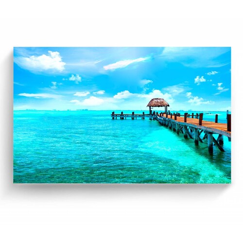 Cuadro Decorativo Canvas Paraiso Exótico  75x50