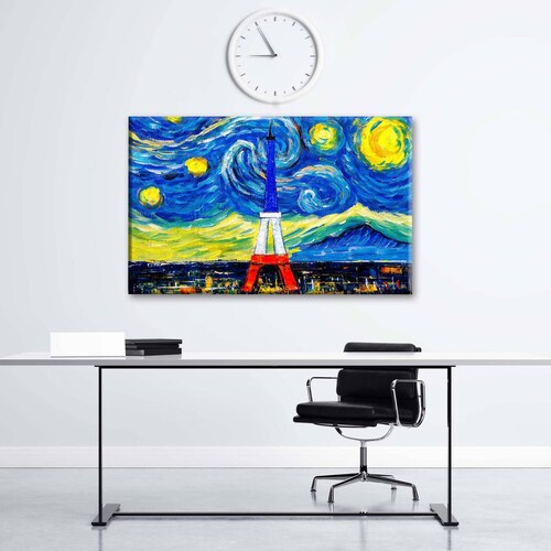 Cuadro Decorativo Canvas Torre Eiffel, Francia 150x100