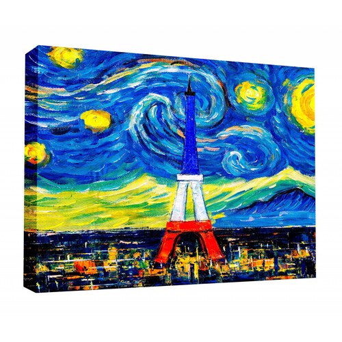 Cuadro Decorativo Canvas Torre Eiffel, Francia 135x90