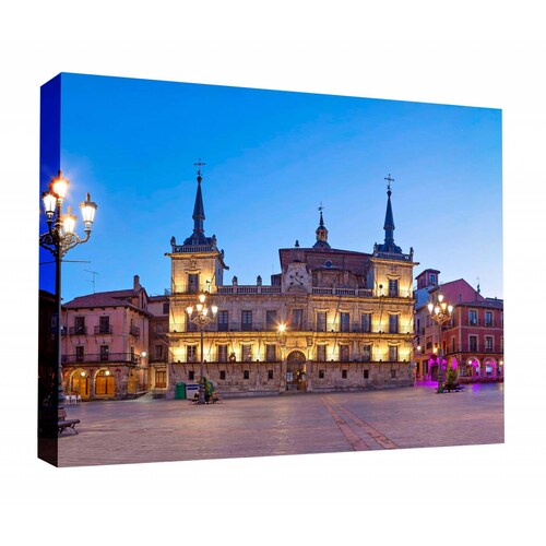 Cuadro Decorativo Canvas Plaza Mayor, España 150x100