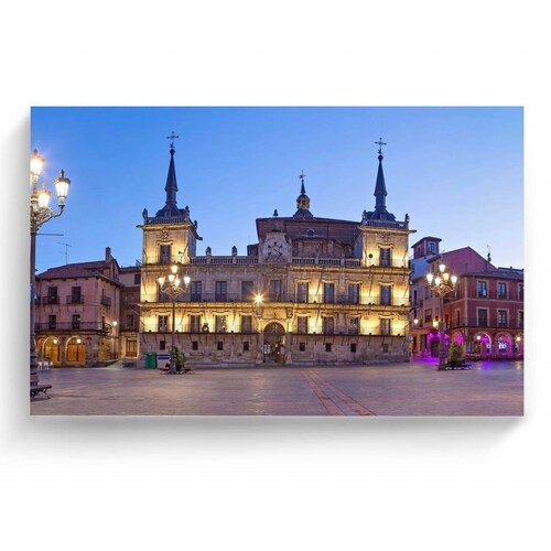 Cuadro Decorativo Canvas Plaza Mayor, España 150x100
