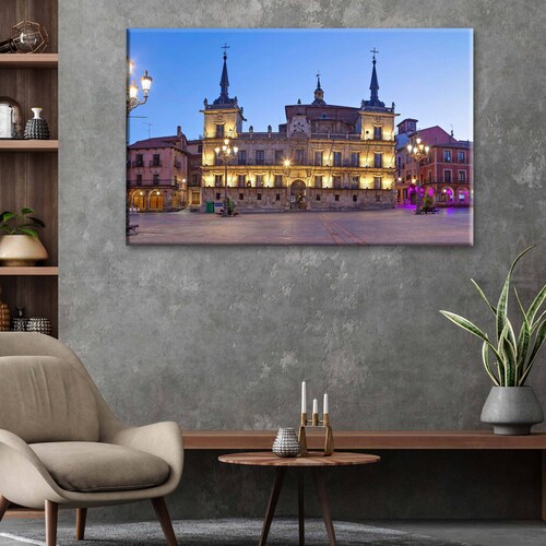 Cuadro Decorativo Canvas Plaza Mayor, España 150x100