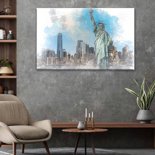 Cuadro Decorativo Canvas Estatua de la Libertad 150x100