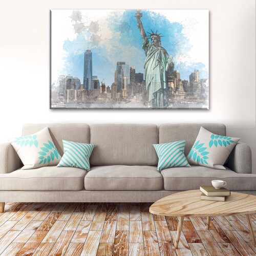 Cuadro Decorativo Canvas Estatua de la Libertad 150x100