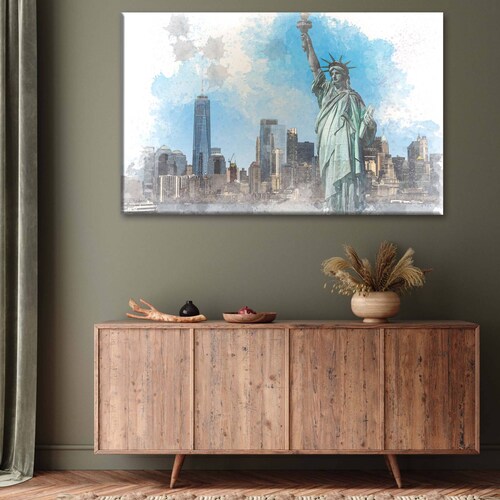 Cuadro Decorativo Canvas Estatua de la Libertad 150x100