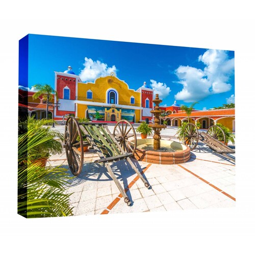 Cuadro Decorativo Canvas Hacienda tradicional 150x100