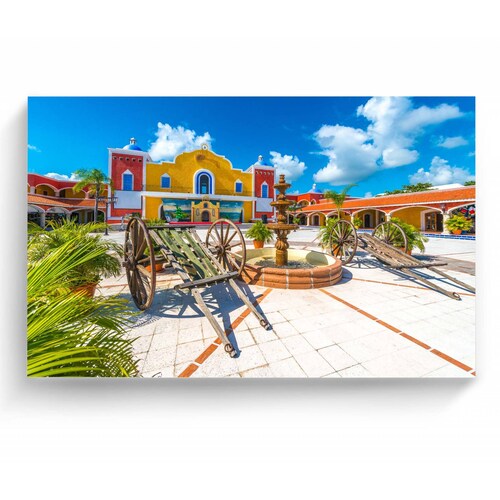 Cuadro Decorativo Canvas Hacienda tradicional 150x100