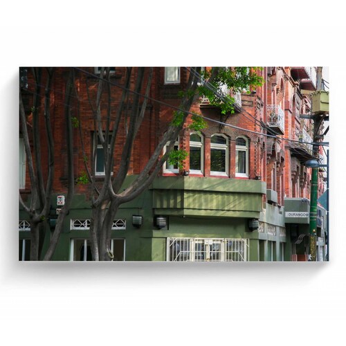 Cuadro Decorativo Canvas Edificio Arte Deco, CDMX 105x70