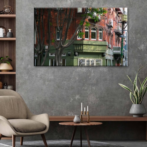 Cuadro Decorativo Canvas Edificio Arte Deco, CDMX 105x70