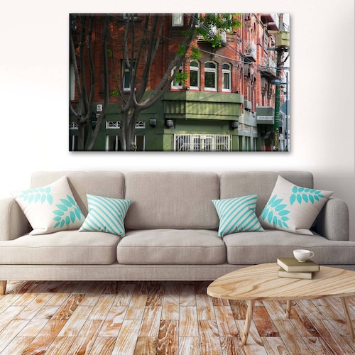 Cuadro Decorativo Canvas Edificio Arte Deco, CDMX 105x70