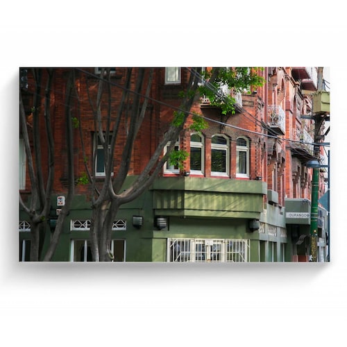 Cuadro Decorativo Canvas Edificio Arte Deco, CDMX 75x50