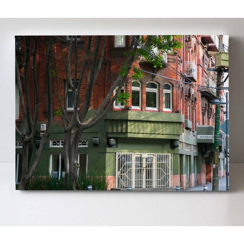 Cuadro Decorativo Canvas Edificio Arte Deco, CDMX 75x50