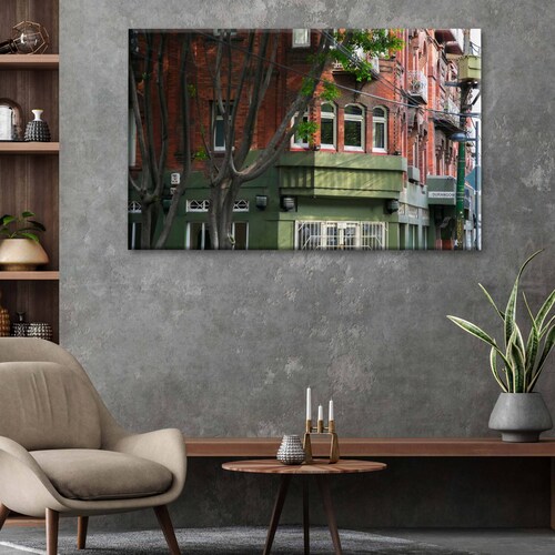 Cuadro Decorativo Canvas Edificio Arte Deco, CDMX 75x50