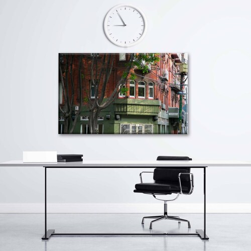 Cuadro Decorativo Canvas Edificio Arte Deco, CDMX 75x50