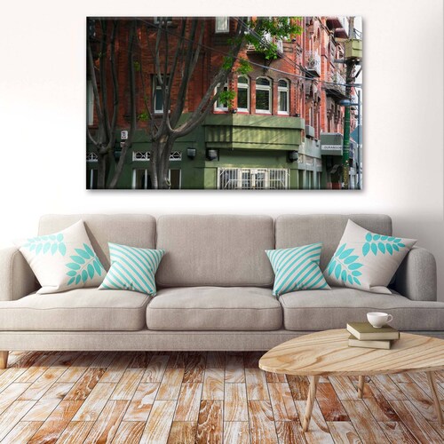 Cuadro Decorativo Canvas Edificio Arte Deco, CDMX 75x50