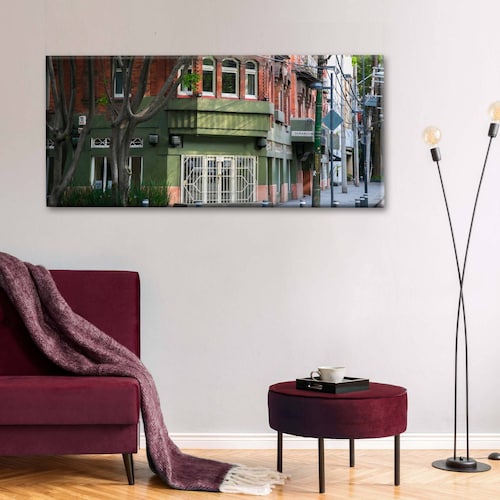 Cuadro Decorativo Canvas Edificio Arte Deco, CDMX 180x90