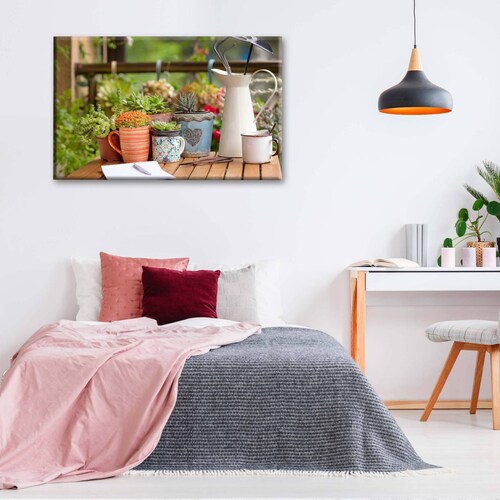 Cuadro Decorativo Canvas Plantas decorativas 75x50