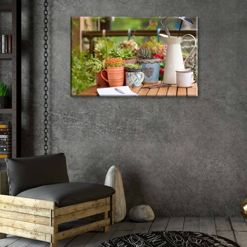 Cuadro Decorativo Canvas Plantas decorativas 75x50
