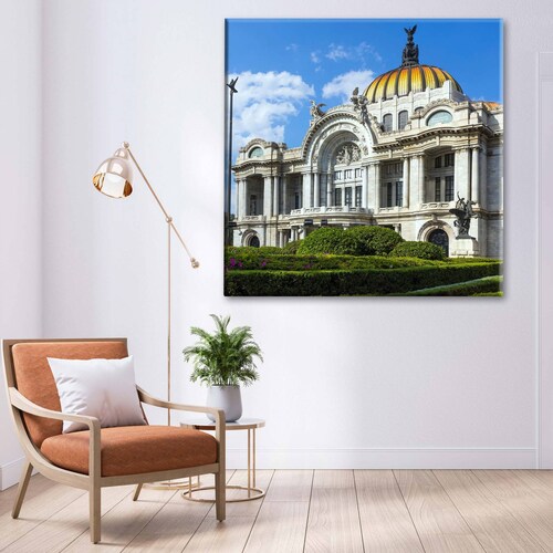 Cuadro Decorativo Canvas Palacio de Bellas Artes 100x100