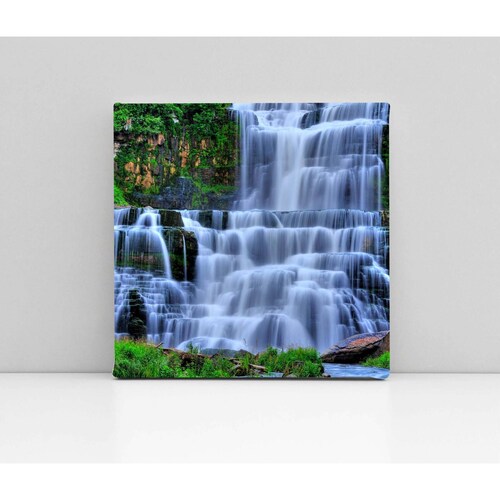 Cuadro Decorativo Canvas Paisaje cascada, Dubai 50x50