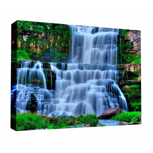Cuadro Decorativo Canvas Paisaje cascada, Dubai 150x100