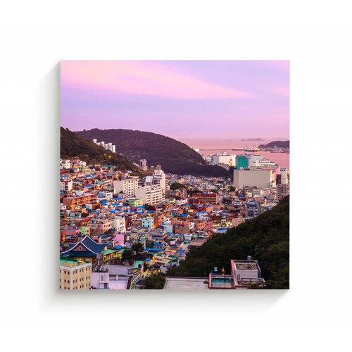 Cuadro Decorativo Canvas Ciudad al tardecer, KR 130x130