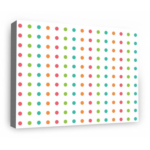 Cuadro Decorativo Canvas Linea de puntos 75x50