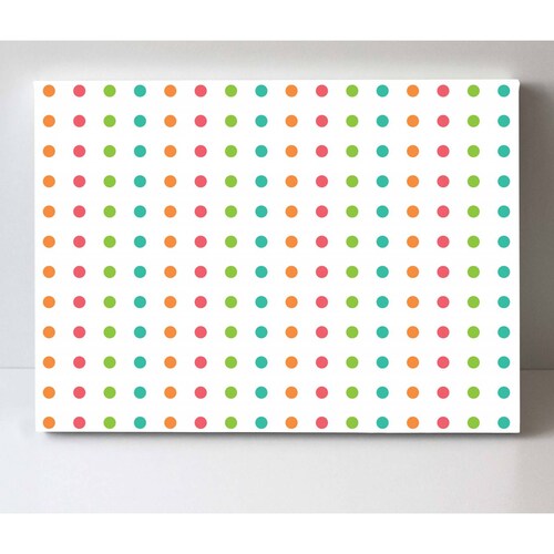 Cuadro Decorativo Canvas Linea de puntos 75x50