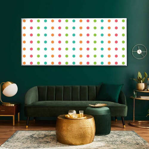 Cuadro Decorativo Canvas Linea de puntos 160x80
