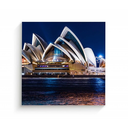 Cuadro Decorativo Canvas Casa de Ópera de Sydney 30x30