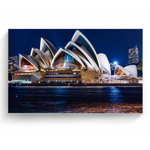 Cuadro Decorativo Canvas Casa de Ópera de Sydney 75x50