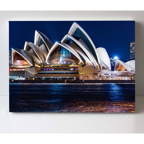 Cuadro Decorativo Canvas Casa de Ópera de Sydney 45x30