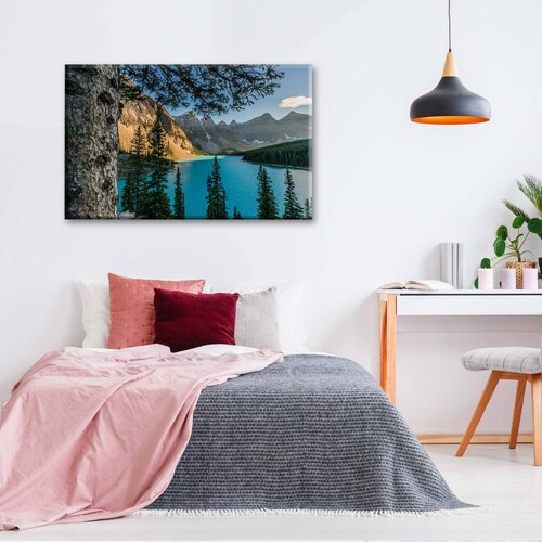 Cuadro Decorativo Canvas Lago Moraine, Canada 150x100