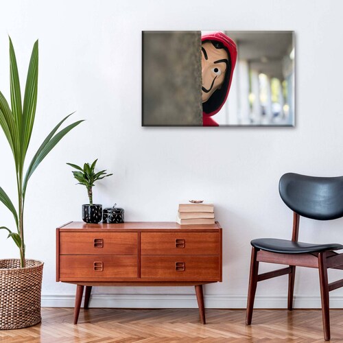 Cuadro Decorativo Canvas "La casa de papel" 75x50