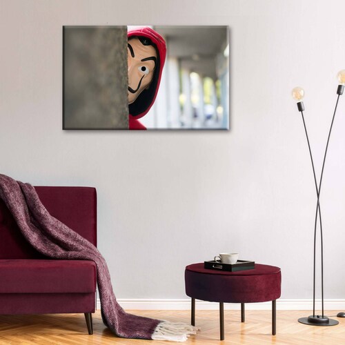 Cuadro Decorativo Canvas "La casa de papel" 75x50