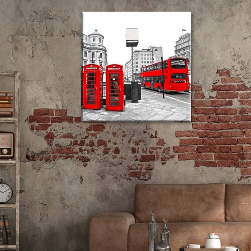 Cuadro Decorativo Canvas Fotografía, Londres 100x100