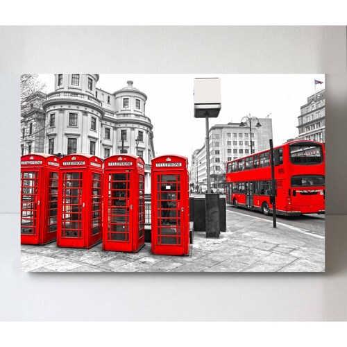 Cuadro Decorativo Canvas Fotografía, Londres 105x70