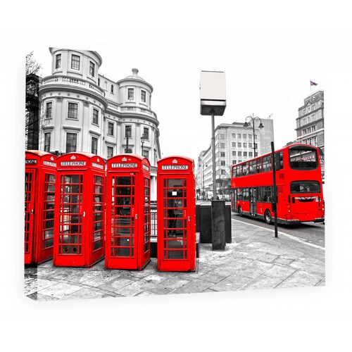 Cuadro Decorativo Canvas Fotografía, Londres 45x30