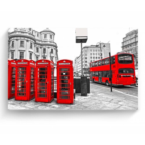 Cuadro Decorativo Canvas Fotografía, Londres 45x30