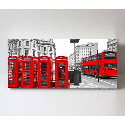 Cuadro Decorativo Canvas Fotografía, Londres 160x80