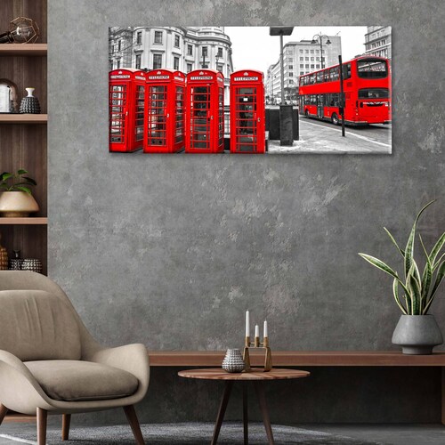Cuadro Decorativo Canvas Fotografía, Londres 160x80
