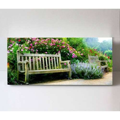 Cuadro Decorativo Canvas Parque inglés 80x40
