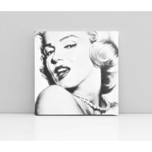 Cuadro Decorativo Canvas Marilyn Monroe Pop Art 30x30