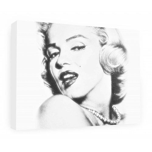 Cuadro Decorativo Canvas Marilyn Monroe Pop Art 75x50