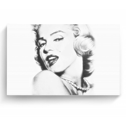 Cuadro Decorativo Canvas Marilyn Monroe Pop Art 75x50