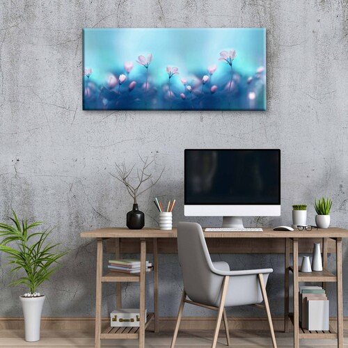 Cuadro Decorativo Canvas Flores de primavera 120x60