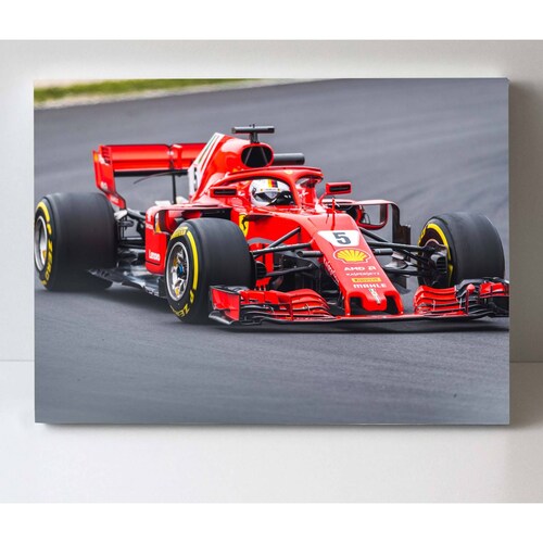 Cuadro Decorativo Canvas F1 scuderia ferrari 180x120