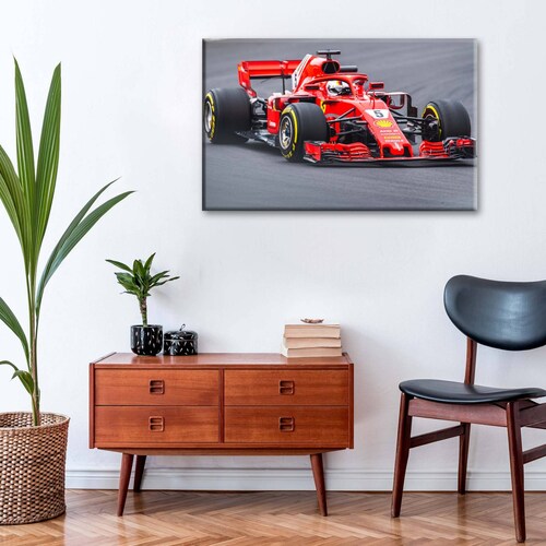 Cuadro Decorativo Canvas F1 scuderia ferrari 180x120