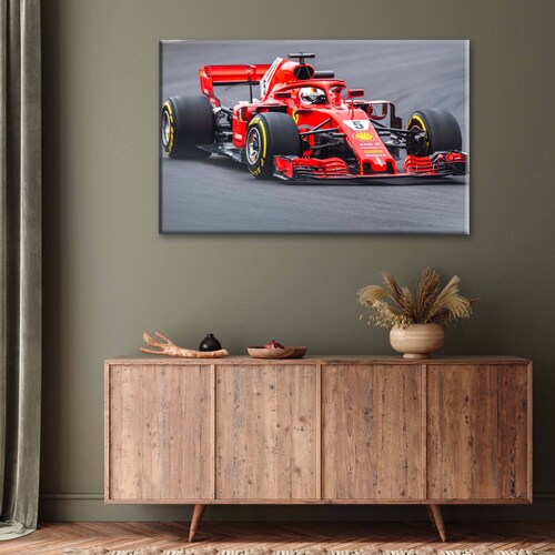 Cuadro Decorativo Canvas F1 scuderia ferrari 180x120