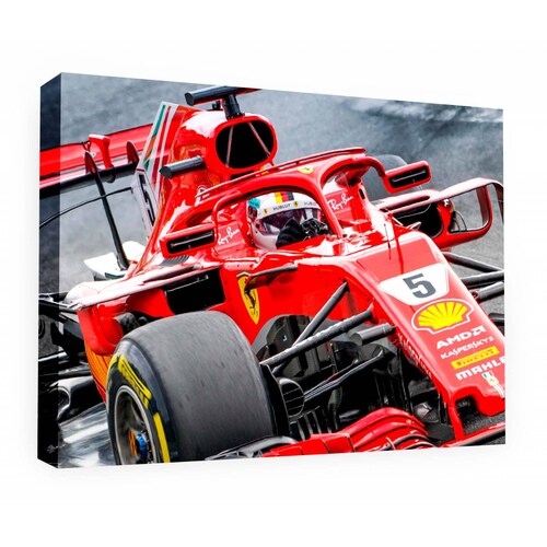 Cuadro Decorativo Canvas F1 Ferrari Grand Prix  135x90